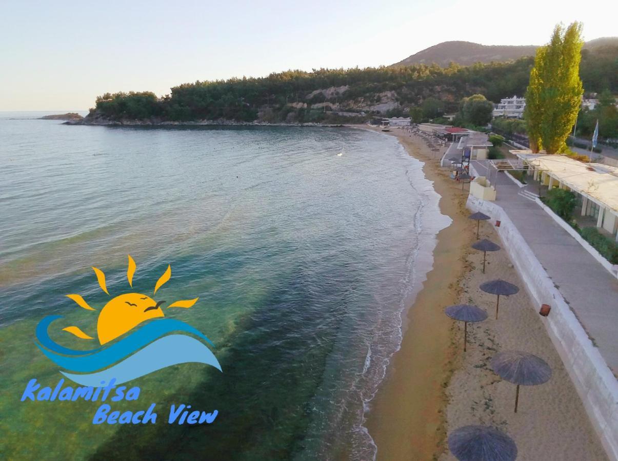 Kalamitsa Beach View Kavala Dış mekan fotoğraf